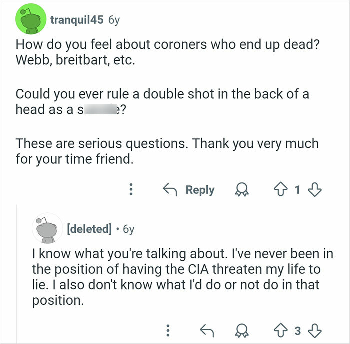 63 Interesting And Sometimes Crazy Stories From Coroners