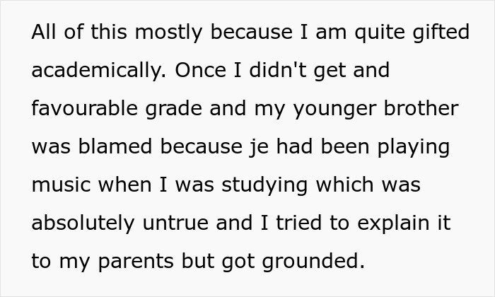 Family Drama Escalates As “Golden Child” Refuses To Fund Lazy Bro For “Emotionally Damaging” Him Family Drama Escalates As “Golden Child” Refuses To Fund Lazy Bro For “Emotionally Damaging” Him