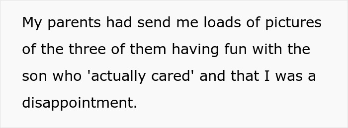 Family Drama Escalates As “Golden Child” Refuses To Fund Lazy Bro For “Emotionally Damaging” Him Family Drama Escalates As “Golden Child” Refuses To Fund Lazy Bro For “Emotionally Damaging” Him