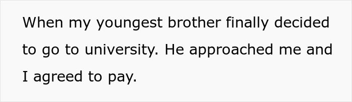 Family Drama Escalates As “Golden Child” Refuses To Fund Lazy Bro For “Emotionally Damaging” Him Family Drama Escalates As “Golden Child” Refuses To Fund Lazy Bro For “Emotionally Damaging” Him