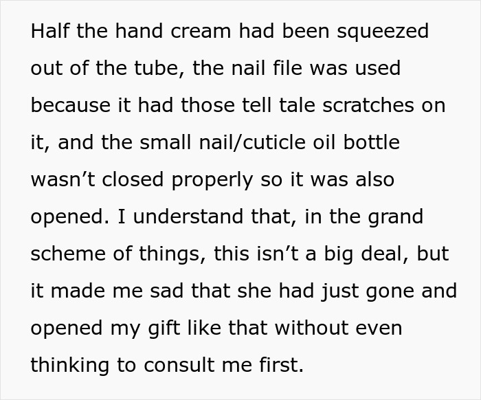 Teen Sets Boundary With Stepsibling After She Opens All Her Bday Gifts, Stepmom Calls Her Selfish Teen Sets Boundary With Stepsibling After She Opens All Her Bday Gifts, Stepmom Calls Her Selfish