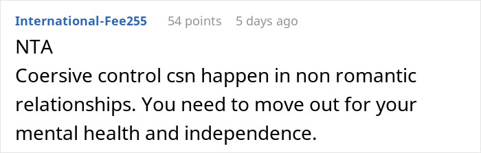 Manipulative Parents Keep Exploiting 30YO Daughter Financially And Emotionally, She Wants Out Manipulative Parents Keep Exploiting 30YO Daughter Financially And Emotionally, She Wants Out