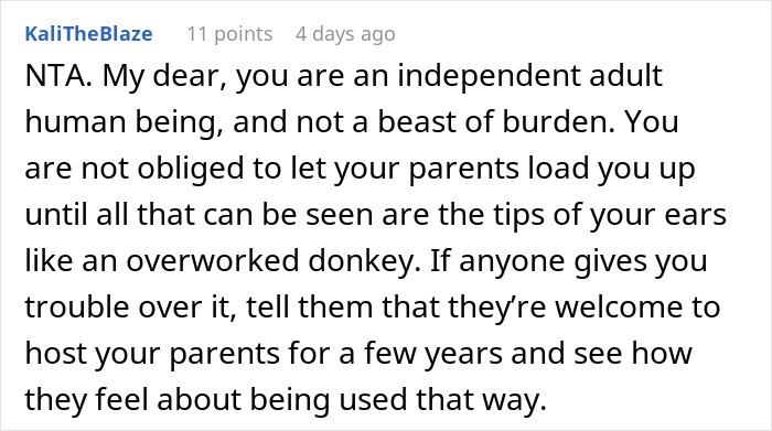 Manipulative Parents Keep Exploiting 30YO Daughter Financially And Emotionally, She Wants Out Manipulative Parents Keep Exploiting 30YO Daughter Financially And Emotionally, She Wants Out