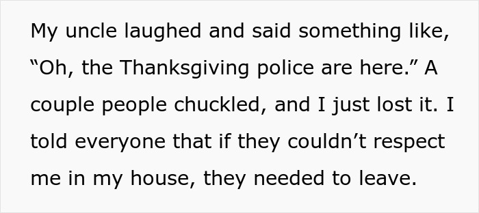 Man Makes Fun Of His “Woke” Niece On Thanksgiving, Gets The Entire Family Kicked Out Before Dinner Man Makes Fun Of His “Woke” Niece On Thanksgiving, Gets The Entire Family Kicked Out Before Dinner