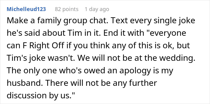 Groom Explodes Over Brother-In-Law’s Joke, Uninvites Him From Wedding, Sister Pulls Out Too Groom Explodes Over Brother-In-Law’s Joke, Uninvites Him From Wedding, Sister Pulls Out Too