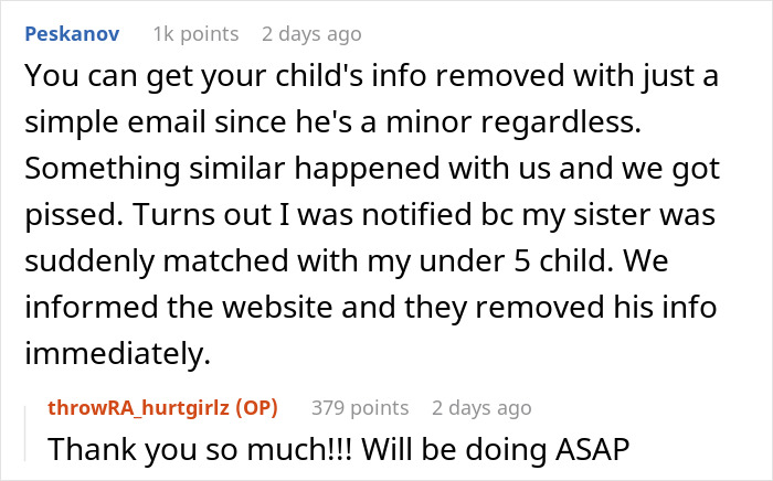 Mom Furious After Her Mother Secretly Makes Her Kid Take A DNA Test For ‘Family Gossip’ Mom Furious After Her Mother Secretly Makes Her Kid Take A DNA Test For ‘Family Gossip’