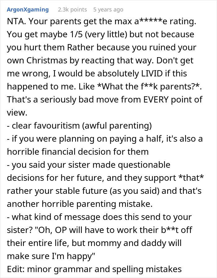 Parents Give A Pricey Gift To Spoilt Golden Child, Then Wonder Why Other Kid Was Upset About It Parents Give A Pricey Gift To Spoilt Golden Child, Then Wonder Why Other Kid Was Upset About It