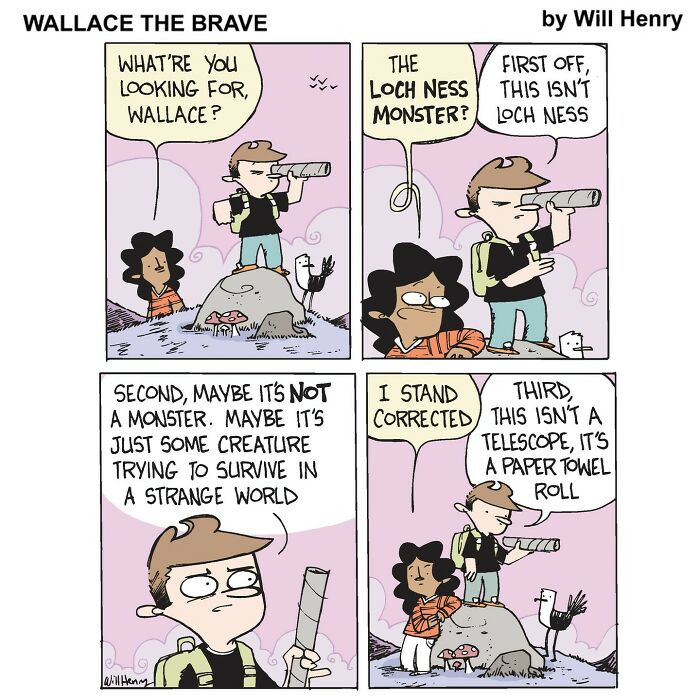 35 New And Funny ‘Wallace the Brave’ Comics This Artist Created To Brighten Your Day 35 New And Funny ‘Wallace the Brave’ Comics This Artist Created To Brighten Your Day