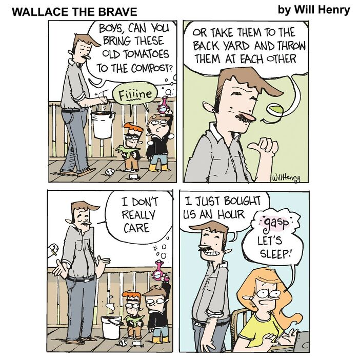 35 New And Funny ‘Wallace the Brave’ Comics This Artist Created To Brighten Your Day 35 New And Funny ‘Wallace the Brave’ Comics This Artist Created To Brighten Your Day