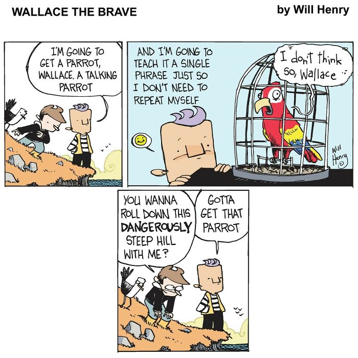 35 New And Funny ‘Wallace the Brave’ Comics This Artist Created To Brighten Your Day 35 New And Funny ‘Wallace the Brave’ Comics This Artist Created To Brighten Your Day