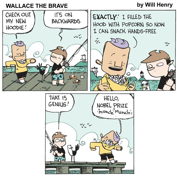 35 New And Funny ‘Wallace the Brave’ Comics This Artist Created To Brighten Your Day 35 New And Funny ‘Wallace the Brave’ Comics This Artist Created To Brighten Your Day