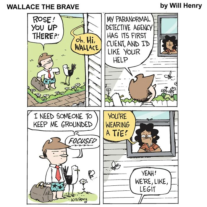 35 New And Funny ‘Wallace the Brave’ Comics This Artist Created To Brighten Your Day 35 New And Funny ‘Wallace the Brave’ Comics This Artist Created To Brighten Your Day