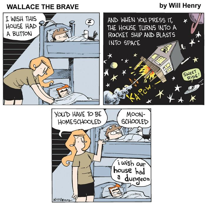 35 New And Funny ‘Wallace the Brave’ Comics This Artist Created To Brighten Your Day 35 New And Funny ‘Wallace the Brave’ Comics This Artist Created To Brighten Your Day