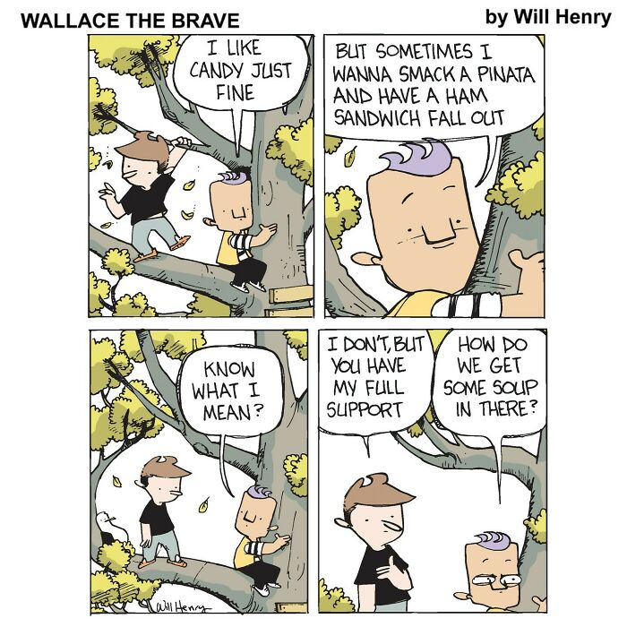 35 New And Funny ‘Wallace the Brave’ Comics This Artist Created To Brighten Your Day 35 New And Funny ‘Wallace the Brave’ Comics This Artist Created To Brighten Your Day