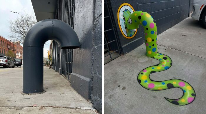 25 New Street Art Pieces That Cleverly Interact With Their Surroundings By Tom Bob