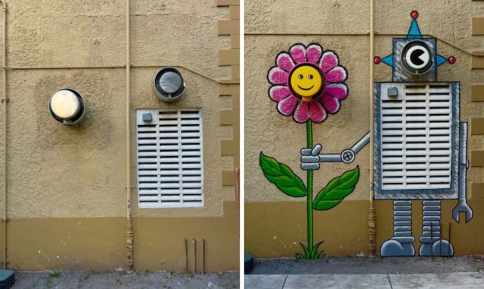 25 New Street Art Pieces That Cleverly Interact With Their Surroundings By Tom Bob