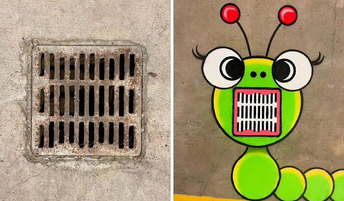 25 New Street Art Pieces That Cleverly Interact With Their Surroundings By Tom Bob