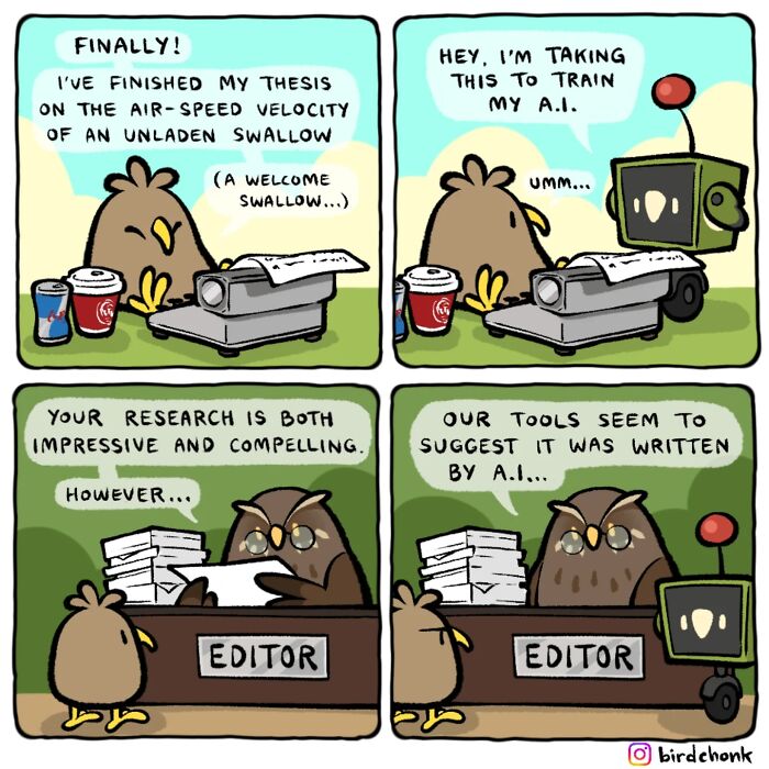 20 New Bird Comics That Find Humor And Absurdity In Little Daily Things, By This Artist 20 New Bird Comics That Find Humor And Absurdity In Little Daily Things, By This Artist