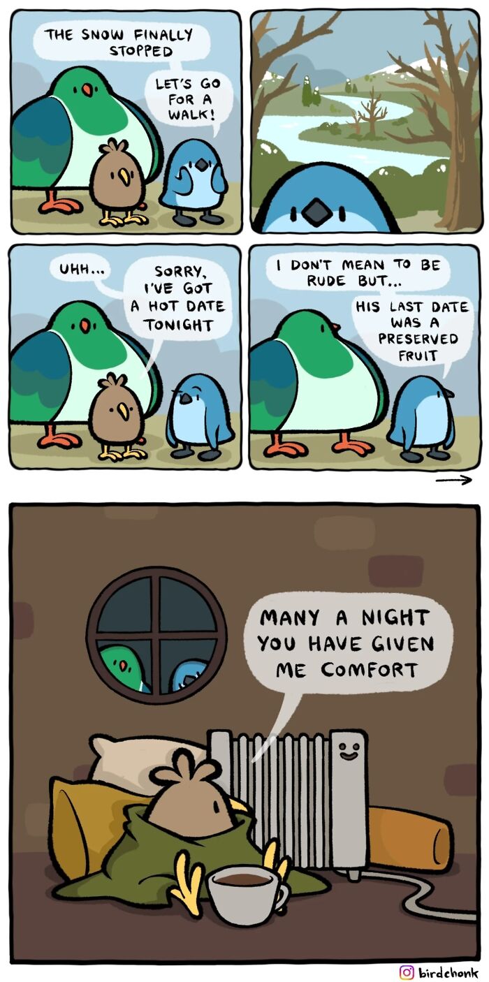 20 New Bird Comics That Find Humor And Absurdity In Little Daily Things, By This Artist 20 New Bird Comics That Find Humor And Absurdity In Little Daily Things, By This Artist