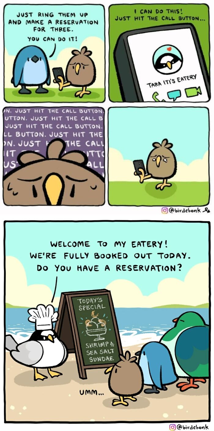20 New Bird Comics That Find Humor And Absurdity In Little Daily Things, By This Artist 20 New Bird Comics That Find Humor And Absurdity In Little Daily Things, By This Artist