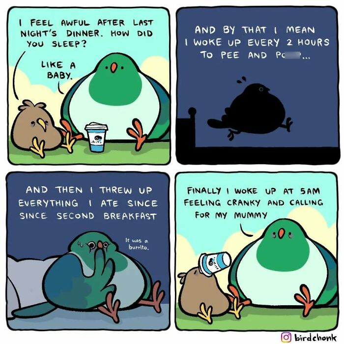 20 New Bird Comics That Find Humor And Absurdity In Little Daily Things, By This Artist 20 New Bird Comics That Find Humor And Absurdity In Little Daily Things, By This Artist