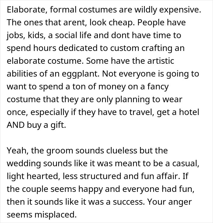 “I’m Super Disappointed In The Groom And Angry For The Bride”: Woman Shames A Halloween Wedding She Attended “I’m Super Disappointed In The Groom And Angry For The Bride”: Woman Shames A Halloween Wedding She Attended