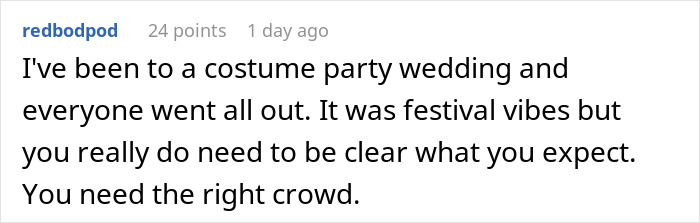 “I’m Super Disappointed In The Groom And Angry For The Bride”: Woman Shames A Halloween Wedding She Attended “I’m Super Disappointed In The Groom And Angry For The Bride”: Woman Shames A Halloween Wedding She Attended