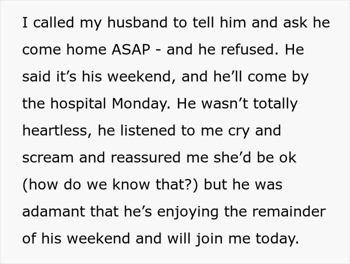 Guy Uses “Boys Trip” As A Disguise For His Affair, Refuses To Come Home For Family Emergency Guy Uses “Boys Trip” As A Disguise For His Affair, Refuses To Come Home For Family Emergency