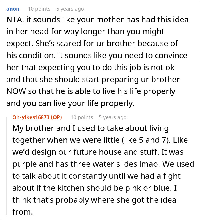 Mom Is A True Helicopter Parent For Disabled Son, Demands Daughter Accept Caregiver Role For Him Mom Is A True Helicopter Parent For Disabled Son, Demands Daughter Accept Caregiver Role For Him