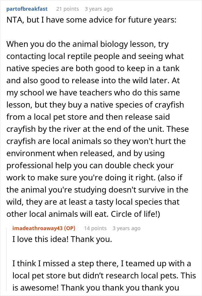 Teacher Gives Kids Hermit Crabs As Pets, Faces Backlash From Parent After One Of Them Dies Teacher Gives Kids Hermit Crabs As Pets, Faces Backlash From Parent After One Of Them Dies