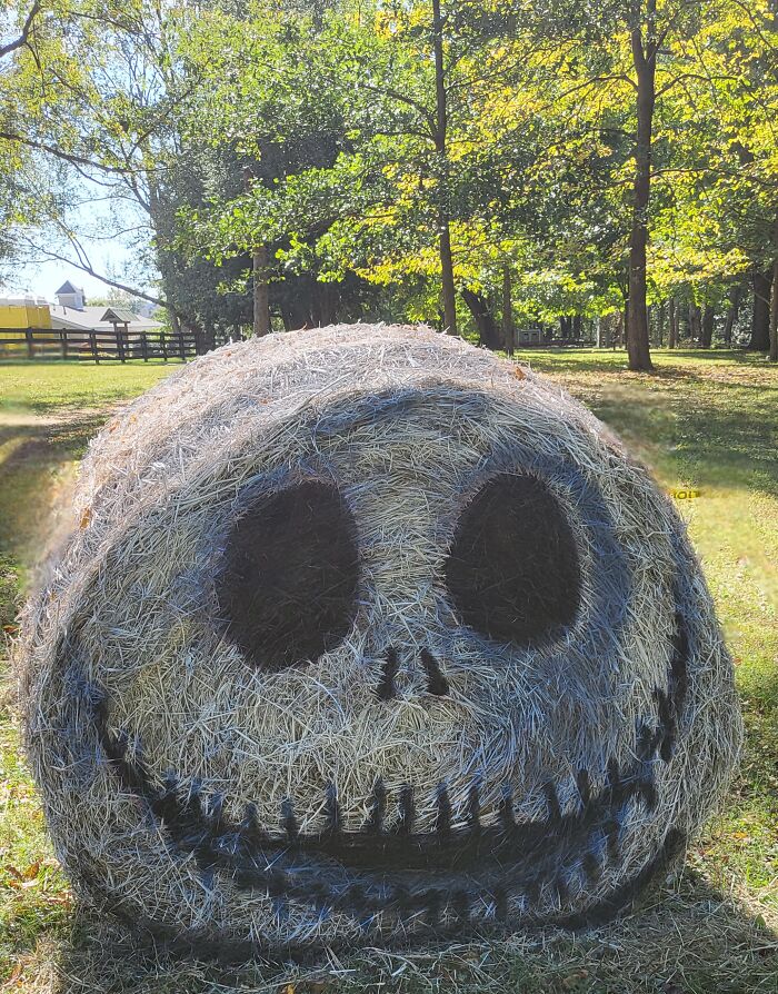 Every Year, I Create Giant Hay Bale Art For A Local Non-Profit’s Annual Halloween Event (17 New Pics) Every Year, I Create Giant Hay Bale Art For A Local Non-Profit’s Annual Halloween Event (17 New Pics)