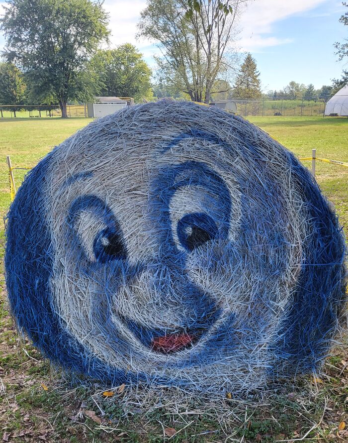 Every Year, I Create Giant Hay Bale Art For A Local Non-Profit’s Annual Halloween Event (17 New Pics) Every Year, I Create Giant Hay Bale Art For A Local Non-Profit’s Annual Halloween Event (17 New Pics)