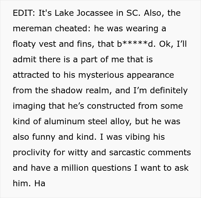 Embarrassed Woman Strips To Her Undies To Save A Drowning Man, Gets A Date Out Of It Instead Embarrassed Woman Strips To Her Undies To Save A Drowning Man, Gets A Date Out Of It Instead