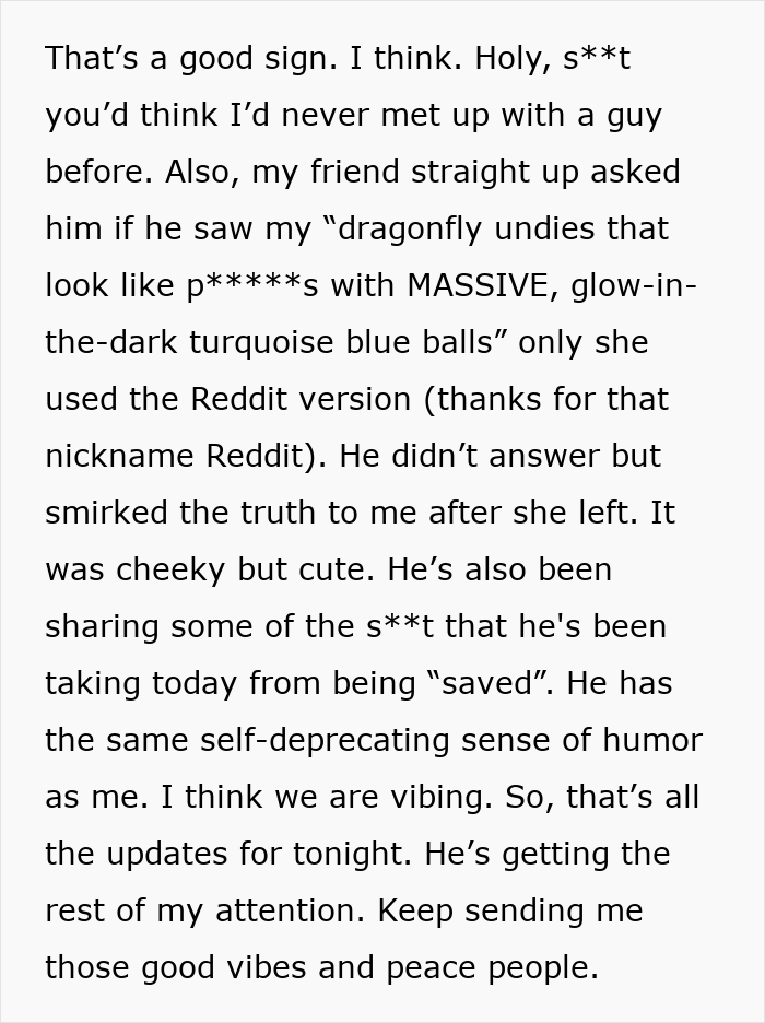 Embarrassed Woman Strips To Her Undies To Save A Drowning Man, Gets A Date Out Of It Instead Embarrassed Woman Strips To Her Undies To Save A Drowning Man, Gets A Date Out Of It Instead