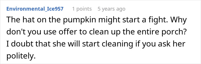 “It’s Now Been A Year”: Person Doesn’t Clean For Neighbor As They Always Do, Watches Pumpkin Decompose “It’s Now Been A Year”: Person Doesn’t Clean For Neighbor As They Always Do, Watches Pumpkin Decompose