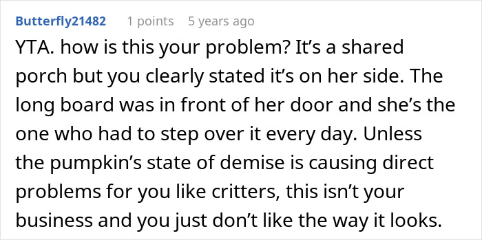 “It’s Now Been A Year”: Person Doesn’t Clean For Neighbor As They Always Do, Watches Pumpkin Decompose “It’s Now Been A Year”: Person Doesn’t Clean For Neighbor As They Always Do, Watches Pumpkin Decompose