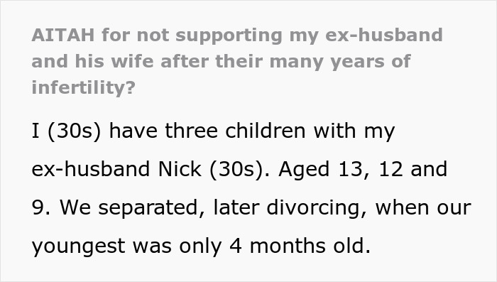 Woman Shocked By Ex’s Absurd Demand About Their Kids And His New Wife, Slams Him With A Hard “No” Woman Shocked By Ex’s Absurd Demand About Their Kids And His New Wife, Slams Him With A Hard “No”
