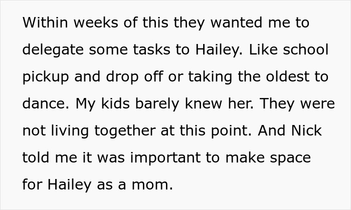 Woman Shocked By Ex’s Absurd Demand About Their Kids And His New Wife, Slams Him With A Hard “No” Woman Shocked By Ex’s Absurd Demand About Their Kids And His New Wife, Slams Him With A Hard “No”