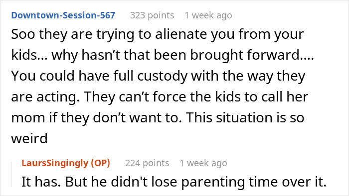 Woman Shocked By Ex’s Absurd Demand About Their Kids And His New Wife, Slams Him With A Hard “No” Woman Shocked By Ex’s Absurd Demand About Their Kids And His New Wife, Slams Him With A Hard “No”