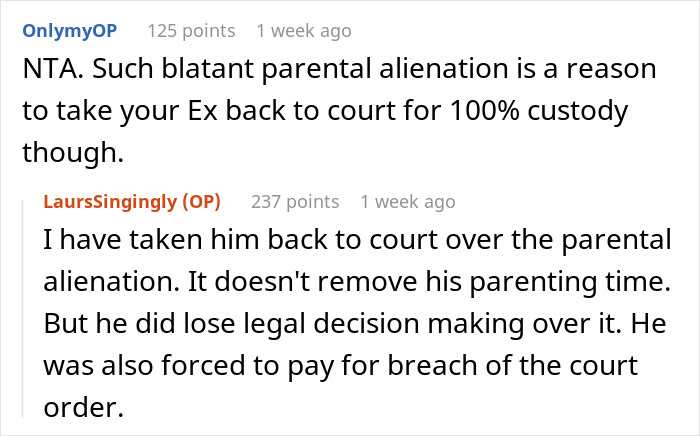 Woman Shocked By Ex’s Absurd Demand About Their Kids And His New Wife, Slams Him With A Hard “No” Woman Shocked By Ex’s Absurd Demand About Their Kids And His New Wife, Slams Him With A Hard “No”