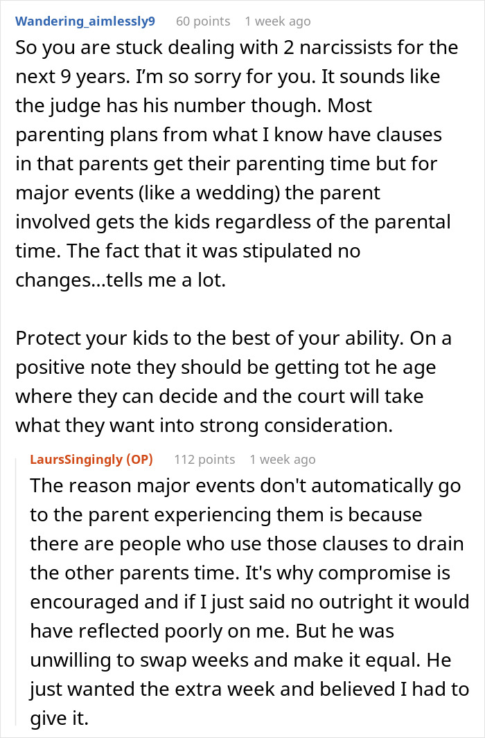 Woman Shocked By Ex’s Absurd Demand About Their Kids And His New Wife, Slams Him With A Hard “No” Woman Shocked By Ex’s Absurd Demand About Their Kids And His New Wife, Slams Him With A Hard “No”