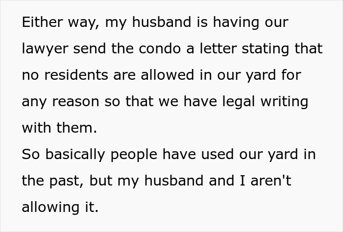 New Homeowners Want To Enjoy Their Yard And Pool Alone, Upset Neighbors When They Fence Their Land New Homeowners Want To Enjoy Their Yard And Pool Alone, Upset Neighbors When They Fence Their Land