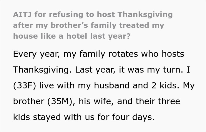 Mom Hosts Thanksgiving For Ungrateful Fam And Draws A Line, Relatives Get Very Upset Mom Hosts Thanksgiving For Ungrateful Fam And Draws A Line, Relatives Get Very Upset