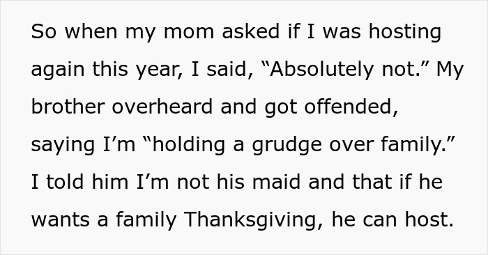 Mom Hosts Thanksgiving For Ungrateful Fam And Draws A Line, Relatives Get Very Upset Mom Hosts Thanksgiving For Ungrateful Fam And Draws A Line, Relatives Get Very Upset