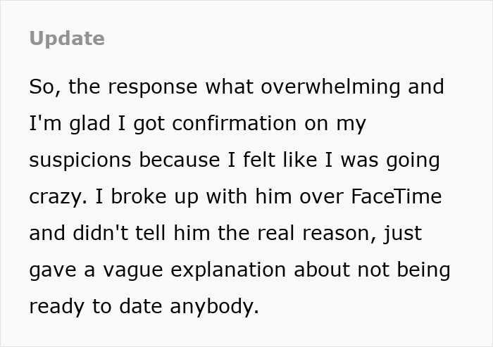 Woman Accused Of Being Paranoid As She Starts Doubting BF’s Career, Her Gut Tells Her She’s Right Woman Accused Of Being Paranoid As She Starts Doubting BF’s Career, Her Gut Tells Her She’s Right