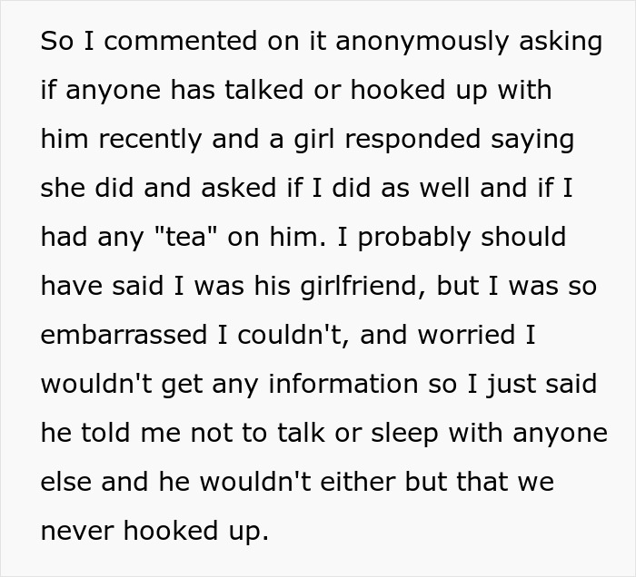 Boyfriend Is Livid After His Girlfriend’s Post In A Watchdog Group Reveals His Double Life Boyfriend Is Livid After His Girlfriend’s Post In A Watchdog Group Reveals His Double Life