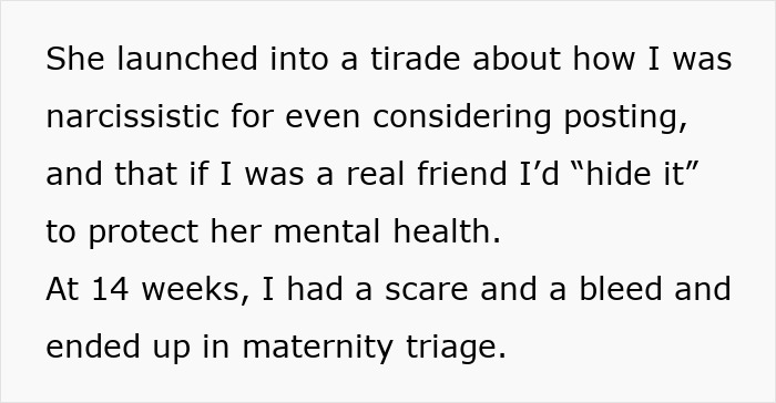 Lady’s Joy Over Pregnancy Crushed As Best Friend Battling Infertility Turns Cold And Cruel Lady’s Joy Over Pregnancy Crushed As Best Friend Battling Infertility Turns Cold And Cruel