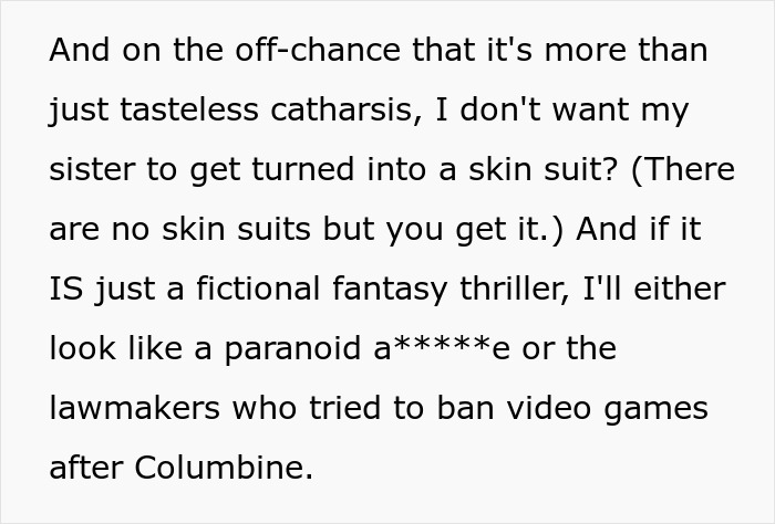 SIL Agrees To Read BIL’s Book, Finds Herself As The Obsession In His Story And Freaks Out SIL Agrees To Read BIL’s Book, Finds Herself As The Obsession In His Story And Freaks Out