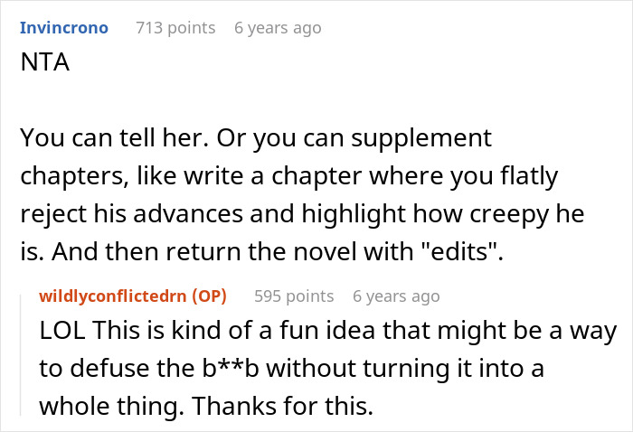 SIL Agrees To Read BIL’s Book, Finds Herself As The Obsession In His Story And Freaks Out SIL Agrees To Read BIL’s Book, Finds Herself As The Obsession In His Story And Freaks Out