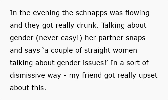 Woman Visits Friend Abroad, Wants To Go Home ASAP After Friend’s Wife Starts Serenading Her Woman Visits Friend Abroad, Wants To Go Home ASAP After Friend’s Wife Starts Serenading Her